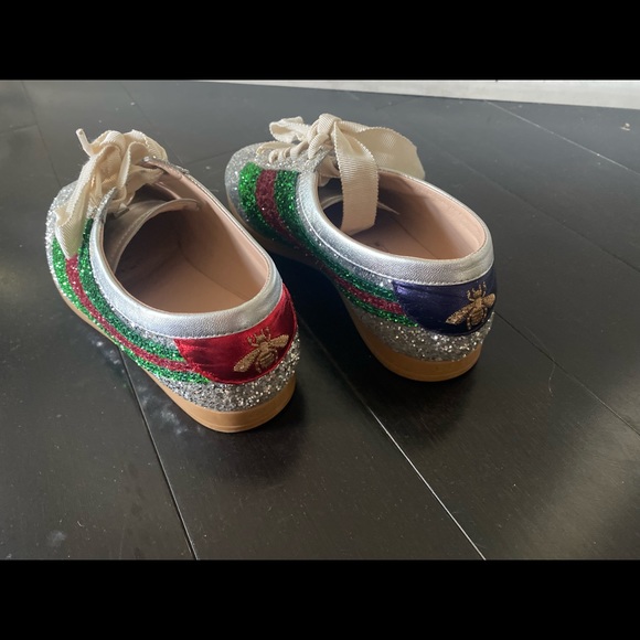 Gucci Falacer Glitter Sneakers - Picture 3 of 3